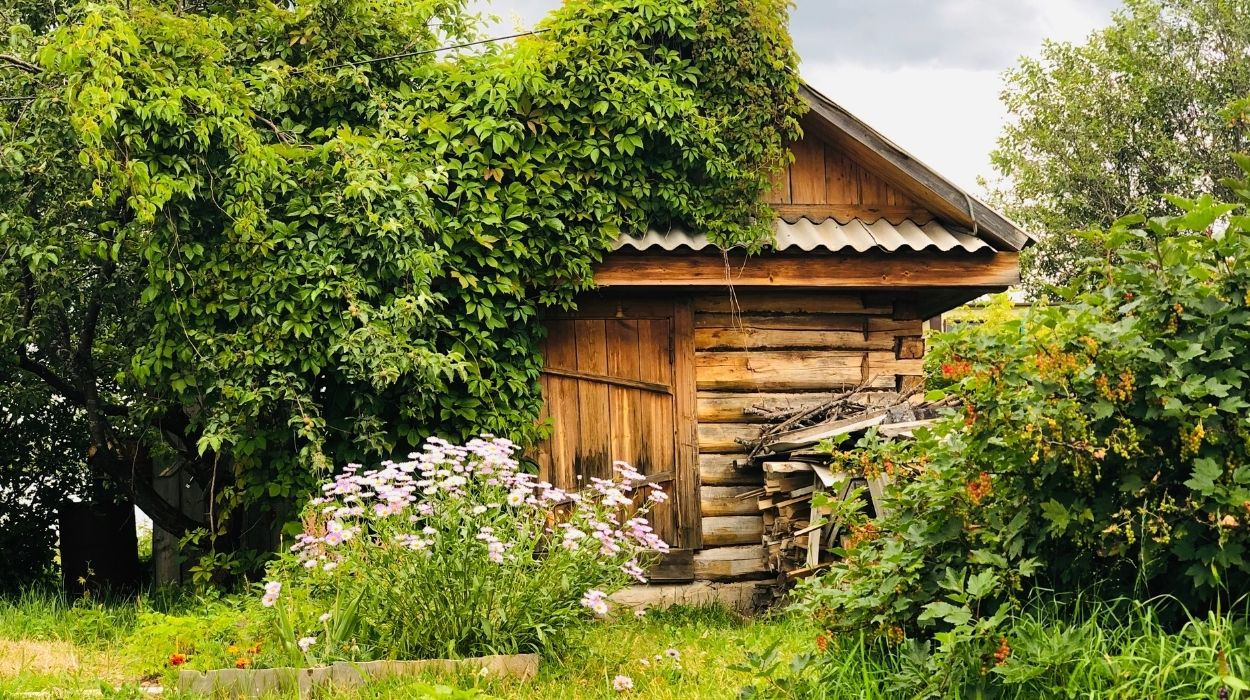 Domek ogrodowy drewniany