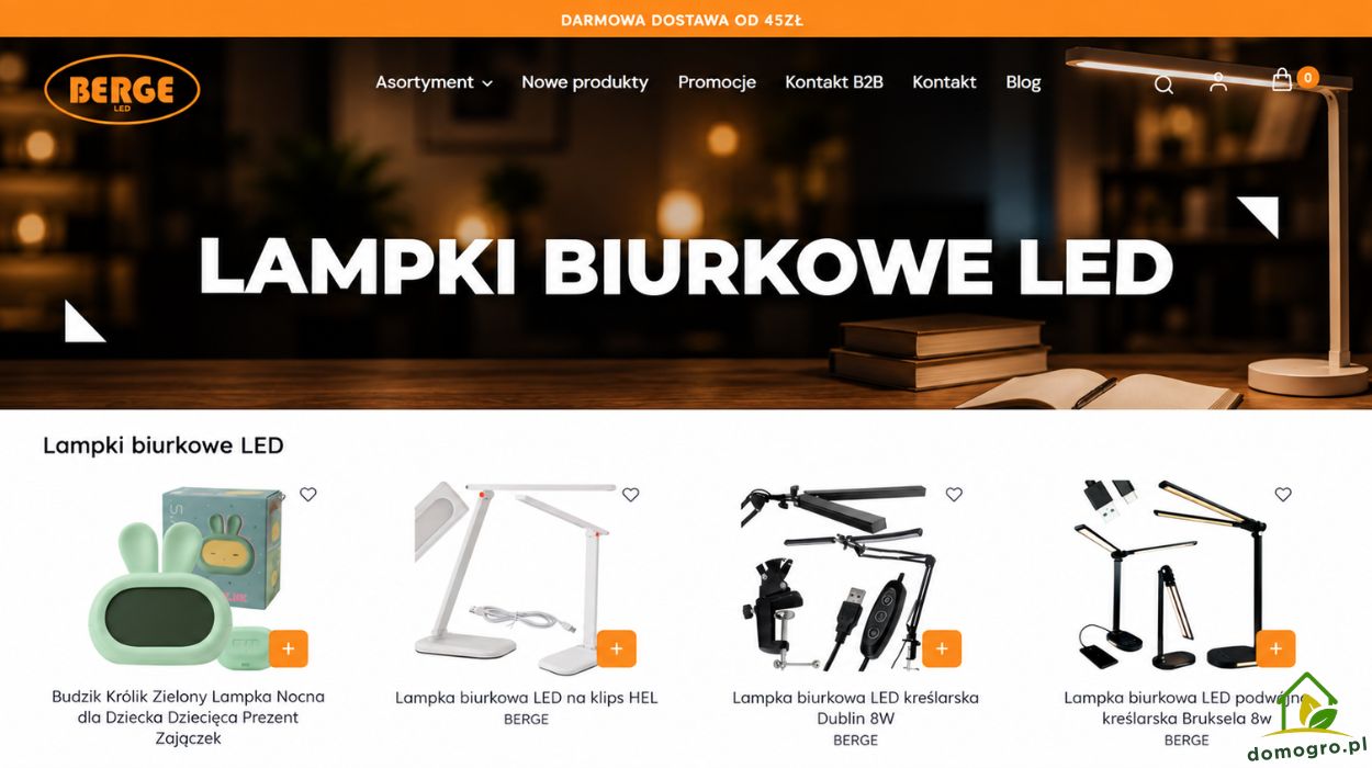 Czy lampka biurkowa wystarczy do pracy po zmroku