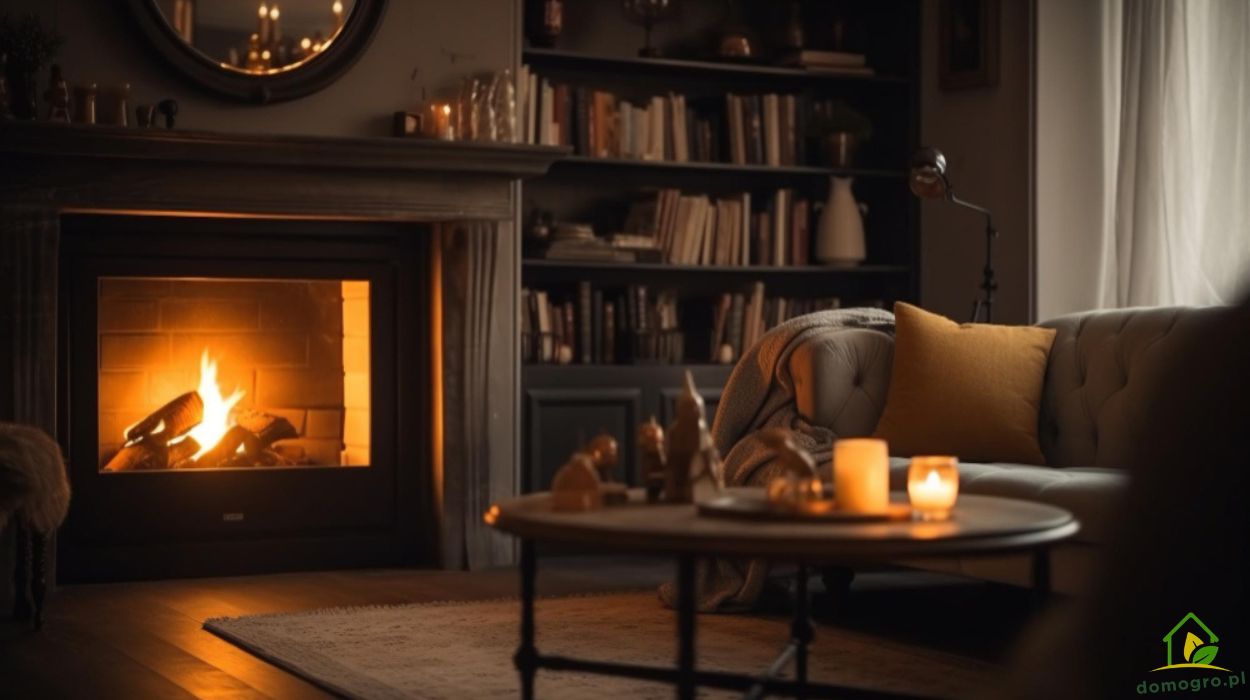 Jak urządzić salon z kominkiem